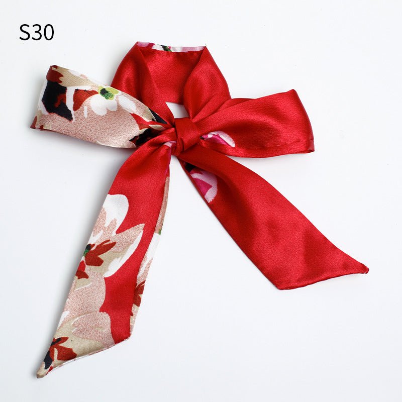 Skinny Scarf Ribbon for Bag Handles and Hair - Babylon Leather - Babylon LeatherBabylon LeatherPP28-S30