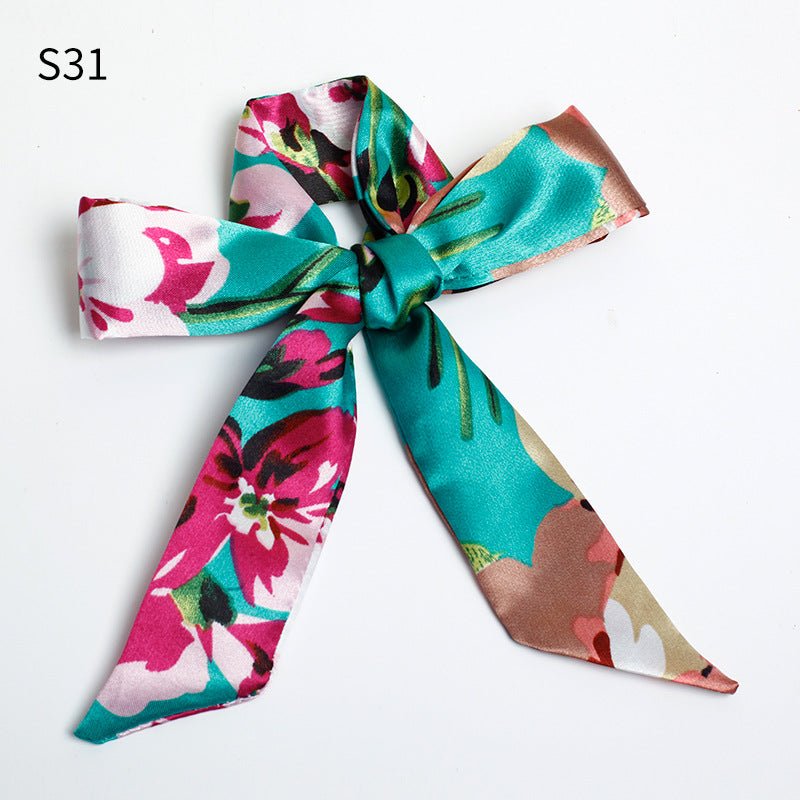 Skinny Scarf Ribbon for Bag Handles and Hair - Babylon Leather - Babylon LeatherBabylon LeatherPP28-S31