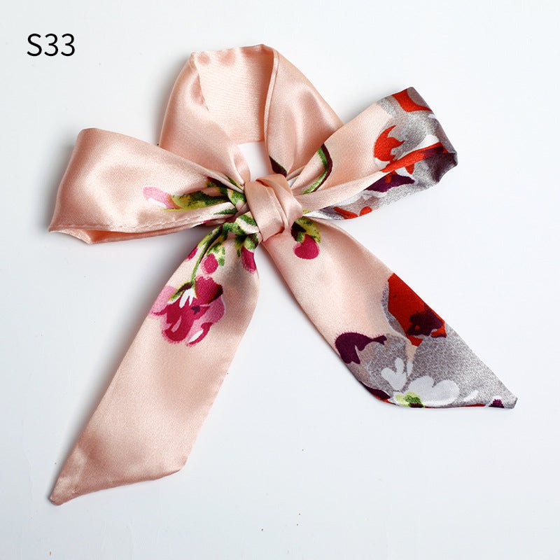 Skinny Scarf Ribbon for Bag Handles and Hair - Babylon Leather - Babylon LeatherBabylon LeatherPP28-S33