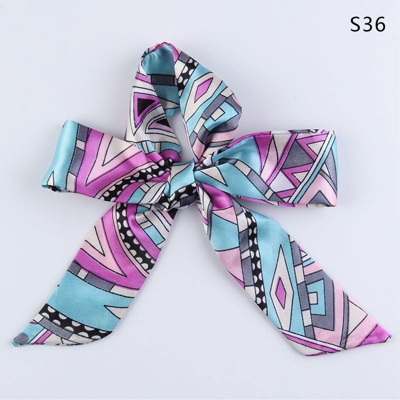 Skinny Scarf Ribbon for Bag Handles and Hair - Babylon Leather - Babylon LeatherBabylon LeatherPP28-S36