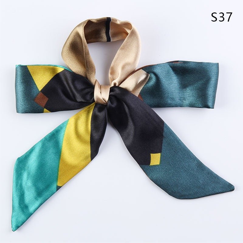 Skinny Scarf Ribbon for Bag Handles and Hair - Babylon Leather - Babylon LeatherBabylon LeatherPP28-S37