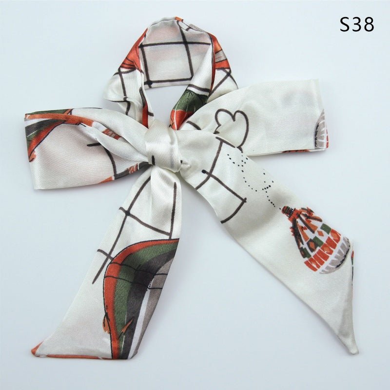 Skinny Scarf Ribbon for Bag Handles and Hair - Babylon Leather - Babylon LeatherBabylon LeatherPP28-S38
