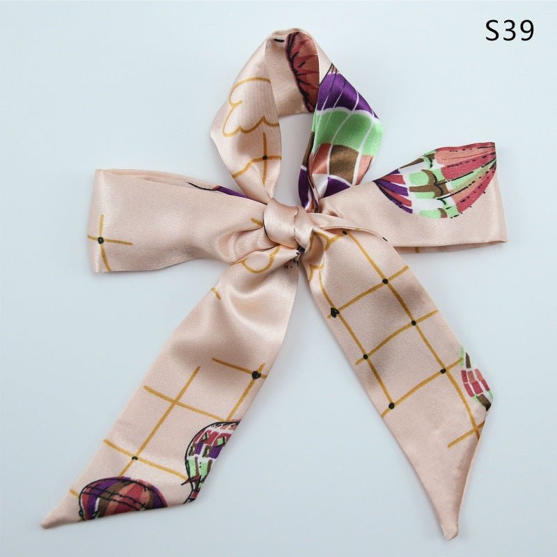 Skinny Scarf Ribbon for Bag Handles and Hair - Babylon Leather - Babylon LeatherBabylon LeatherPP28-S39
