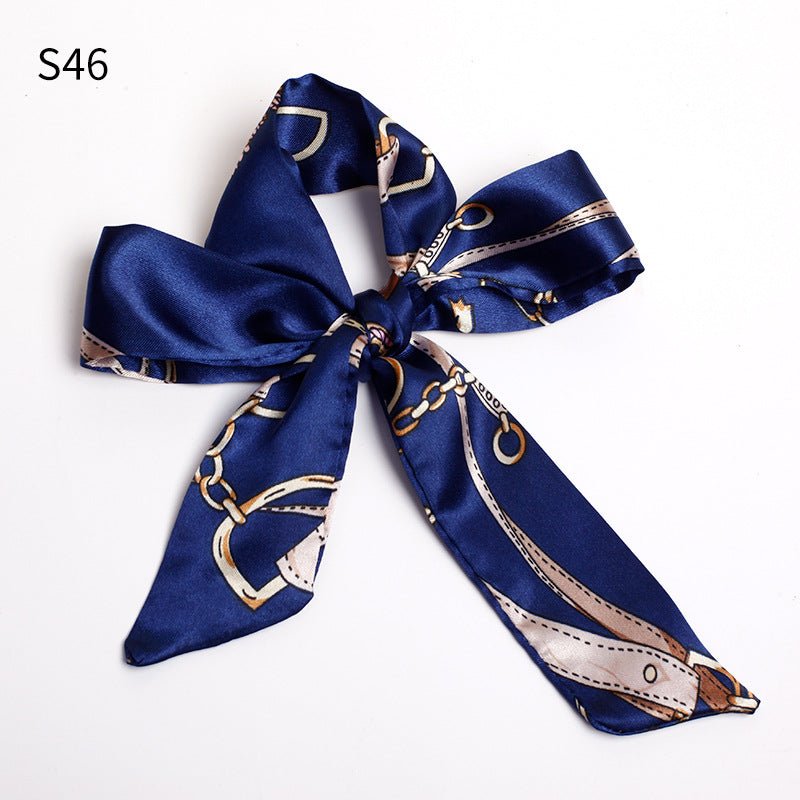Skinny Scarf Ribbon for Bag Handles and Hair - Babylon Leather - Babylon LeatherBabylon LeatherPP28-S46