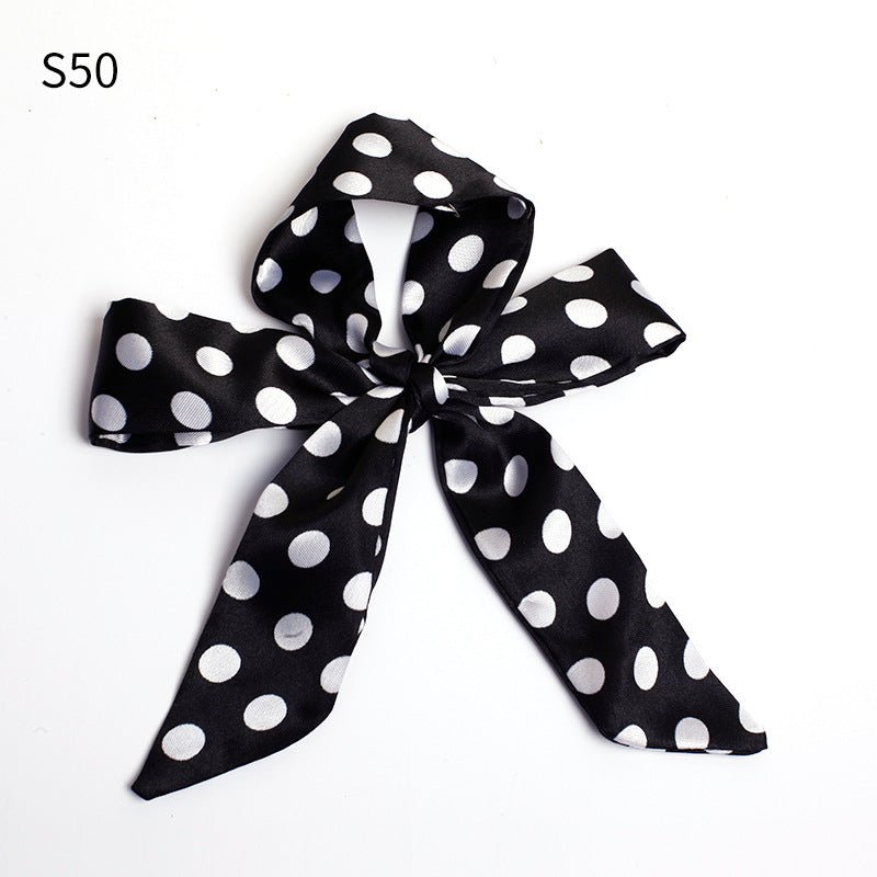 Skinny Scarf Ribbon for Bag Handles and Hair - Babylon Leather - Babylon LeatherBabylon LeatherPP28-S50