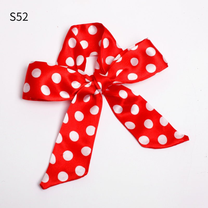 Skinny Scarf Ribbon for Bag Handles and Hair - Babylon Leather - Babylon LeatherBabylon LeatherPP28-S52