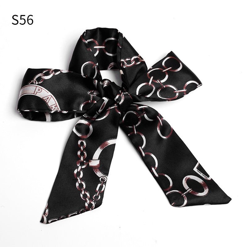 Skinny Scarf Ribbon for Bag Handles and Hair - Babylon Leather - Babylon LeatherBabylon LeatherPP28-S56