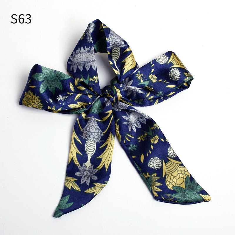 Skinny Scarf Ribbon for Bag Handles and Hair - Babylon Leather - Babylon LeatherBabylon LeatherPP28-S63