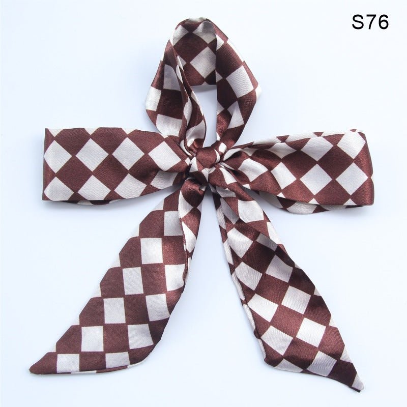 Skinny Scarf Ribbon for Bag Handles and Hair - Babylon Leather - Babylon LeatherBabylon LeatherPP28-S76