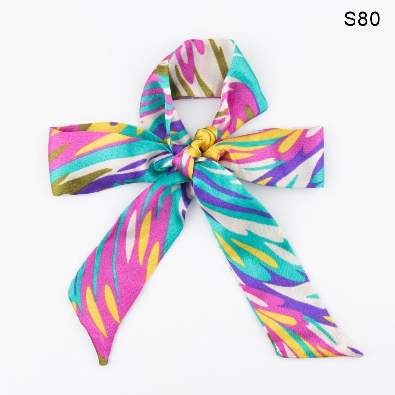 Skinny Scarf Ribbon for Bag Handles and Hair - Babylon Leather - Babylon LeatherBabylon LeatherPP28-S80