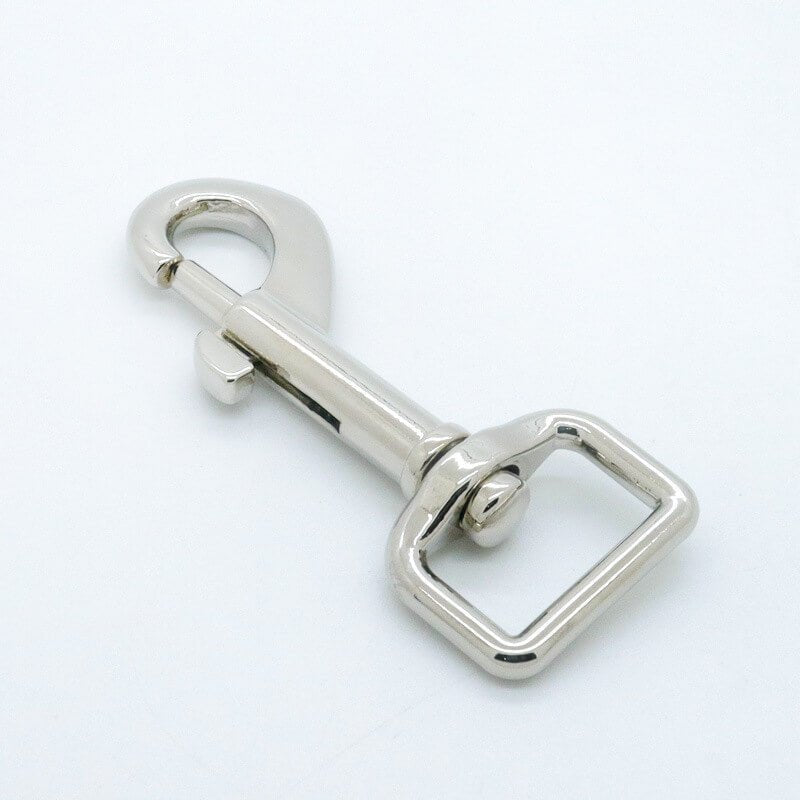 Square Eye Swivel Snap Hook - Babylon Leather - Babylon LeatherBabylon LeatherJY05-Silver-20mm