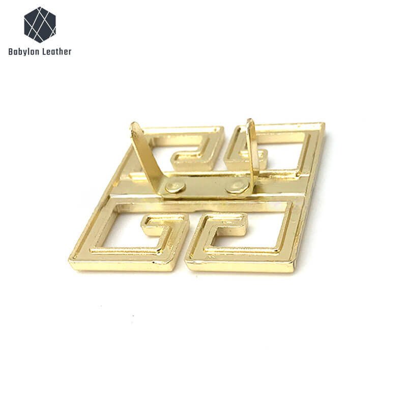Square Maze Shape Creative Fashion Bag Label(1 PACK) - Babylon LeatherBabylon LeatherBL - 019
