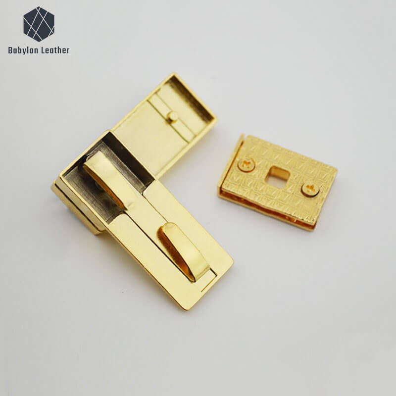 Square Shape Rotating Creative Bag Lock Twist Lock(1 PACK) - Babylon LeatherBabylon LeatherTL-088