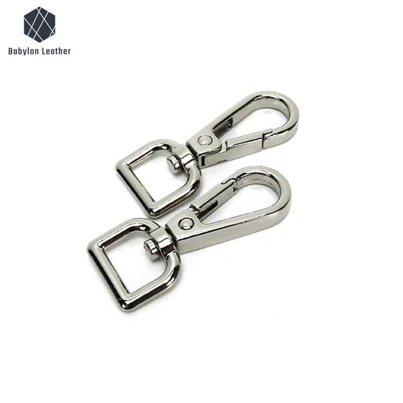 Swivel Bag Key Hook Lobster Snap Hook 13.3mm - 1/2"(2 PACK) - Babylon LeatherBabylon LeatherLSH - 042