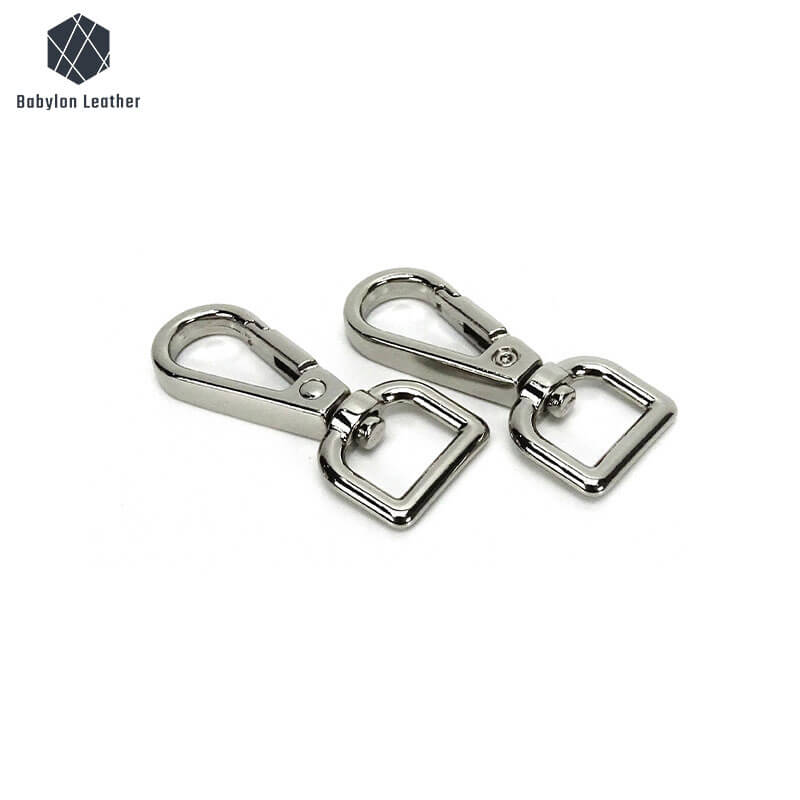 Swivel Bag Key Hook Lobster Snap Hook 13.3mm - 1/2"(2 PACK) - Babylon LeatherBabylon LeatherLSH - 042