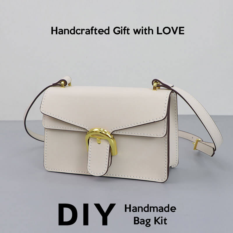 Tabby Crossbody Bag DIY Kit – Babylon Leather - Babylon LeatherBabylon LeatherSY98 - White - White