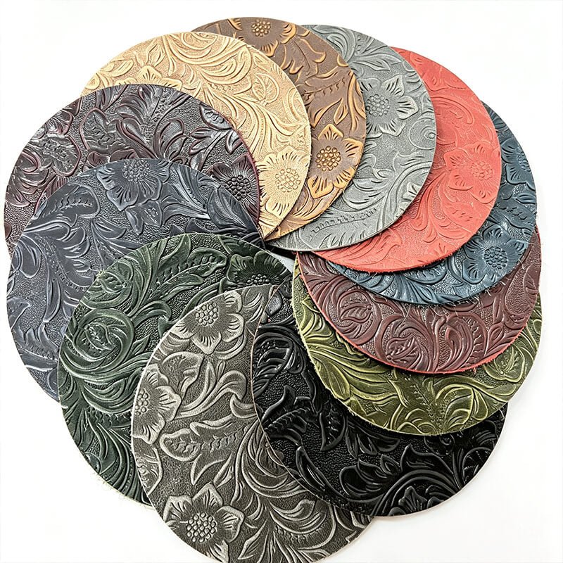 Top Grain Embossed Crazy Horse Leather – Babylon Leather - Babylon LeatherBabylon LeatherLT041-Taupe-1.8-2.1mm-5 sq. ft.