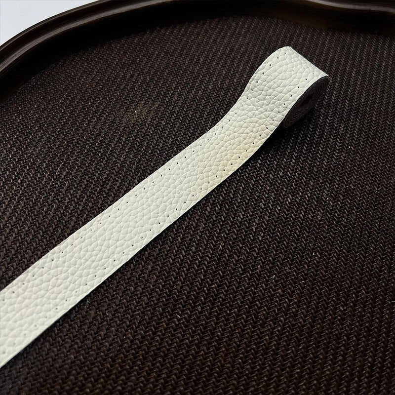 Top-Grain Leather Binding Strip for Edging and Repair – Babylon Leather - Babylon LeatherBabylon LeatherPP17-Tourterelle-2 × 30 cm