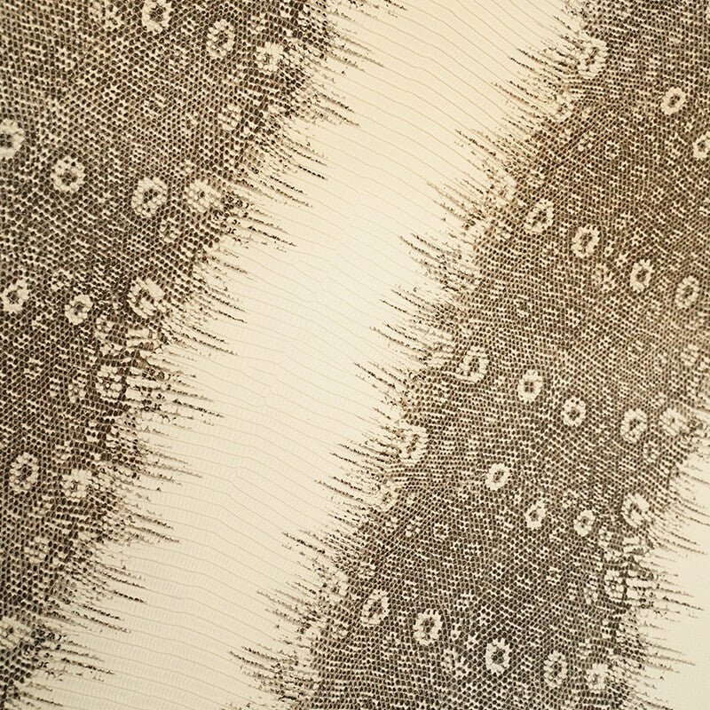 Top Grain Lizard Embossed Leather – Babylon Leather - Babylon LeatherBabylon LeatherLT023-White Base with Grey-1.2-1.4mm-5 sq. ft.