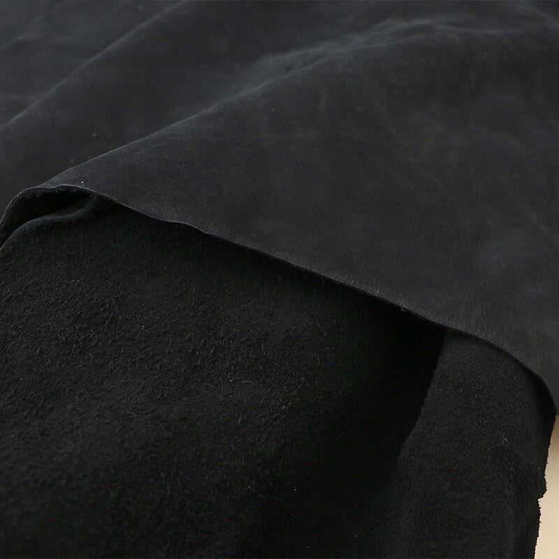 Top Grain Nubuck Leather – Babylon Leather - Babylon LeatherBabylon LeatherLT018-Black-1.6-2.0mm-5 sq. ft.
