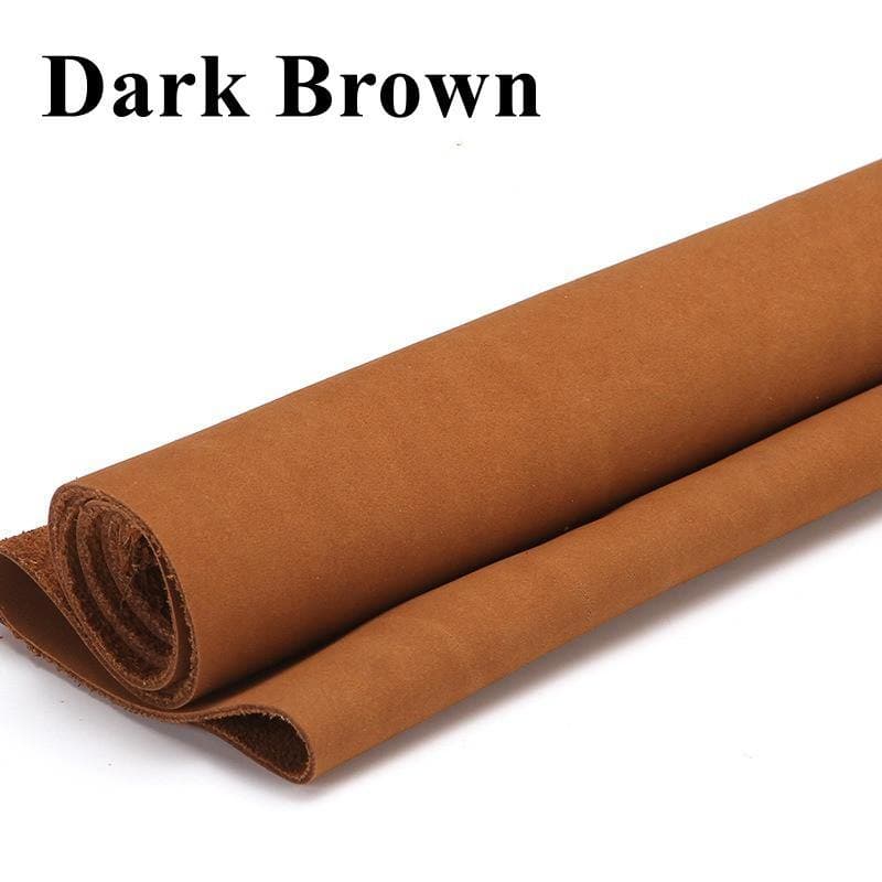 Top Grain Nubuck Leather – Babylon Leather - Babylon LeatherBabylon LeatherLT018-Dark Brown-1.6-2.0mm-5 sq. ft.