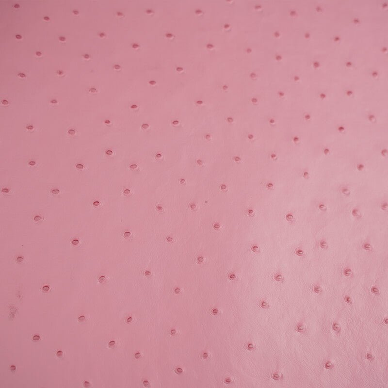 Top Grain Ostrich Embossed Leather – Babylon Leather - Babylon LeatherBabylon LeatherLT021-Pink-1.2-1.4mm-5 sq. ft.