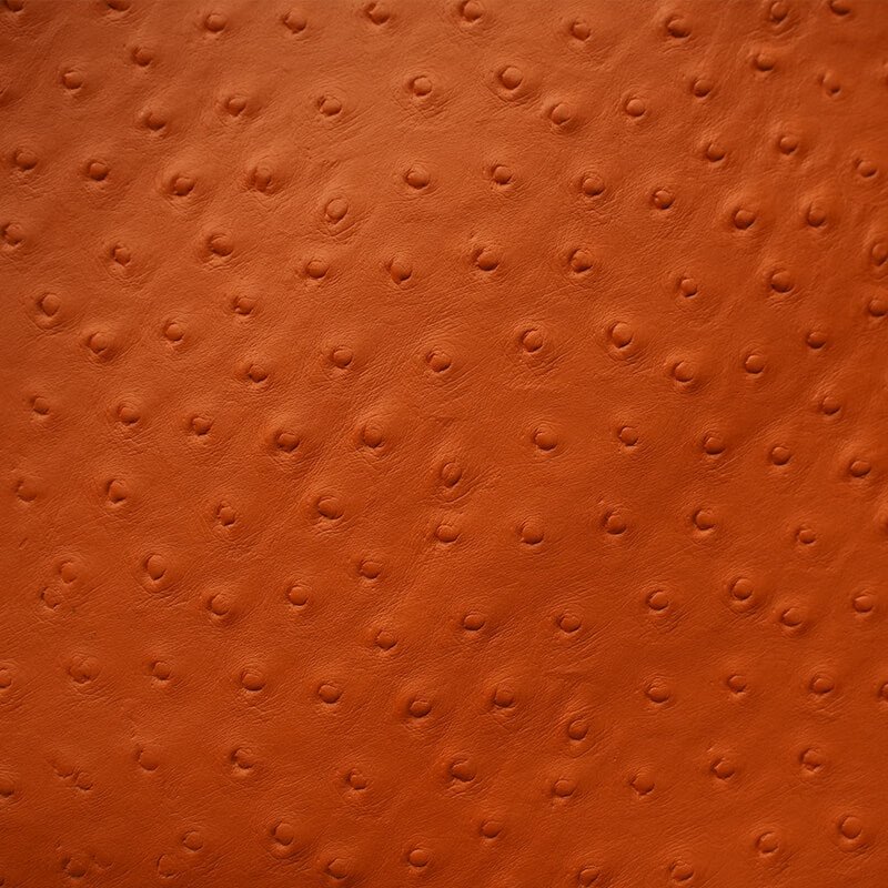 Top Grain Ostrich Embossed Leather – Babylon Leather - Babylon LeatherBabylon LeatherLT021-Red-1.0-1.2mm-5 sq. ft.