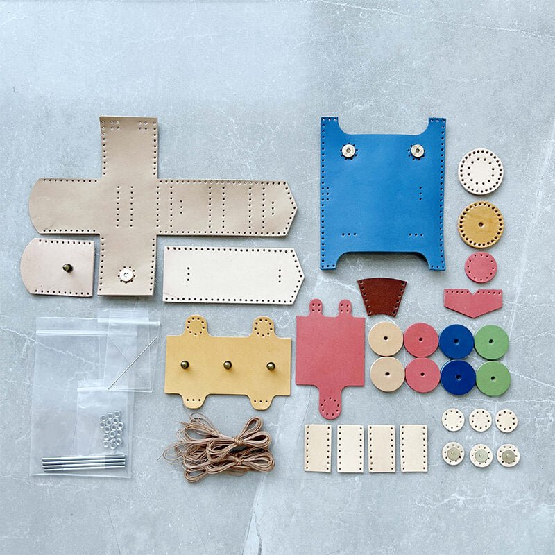 Train - Shaped Jewelry Storage Box DIY Kit – Babylon Leather - Babylon LeatherBabylon LeatherSG10-Blue