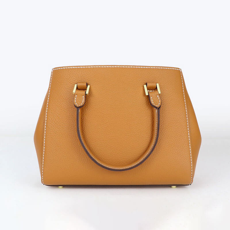 Trapeze Tote Bag DIY Leather Kit – Babylon Leather - Babylon LeatherBabylon LeatherSY31 - Caramel - White