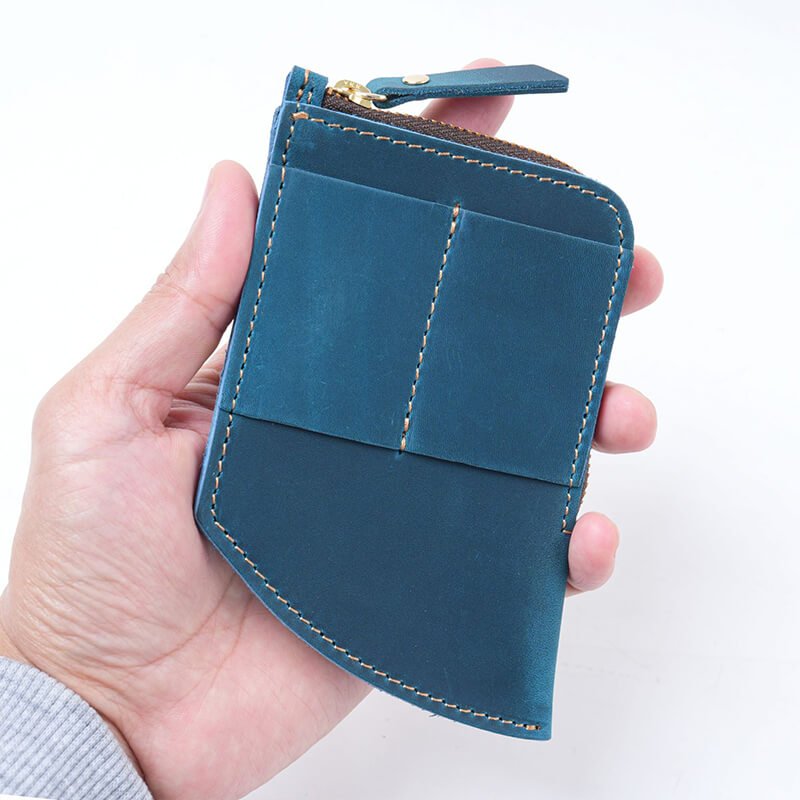 Ultra-Thin Curved Pocket Wallet – Babylon Leather - Babylon LeatherBabylon LeatherAN77-Blue