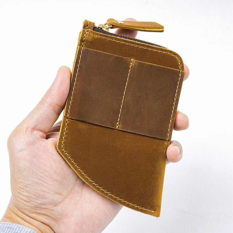Ultra-Thin Curved Pocket Wallet – Babylon Leather - Babylon LeatherBabylon LeatherAN77-Brown