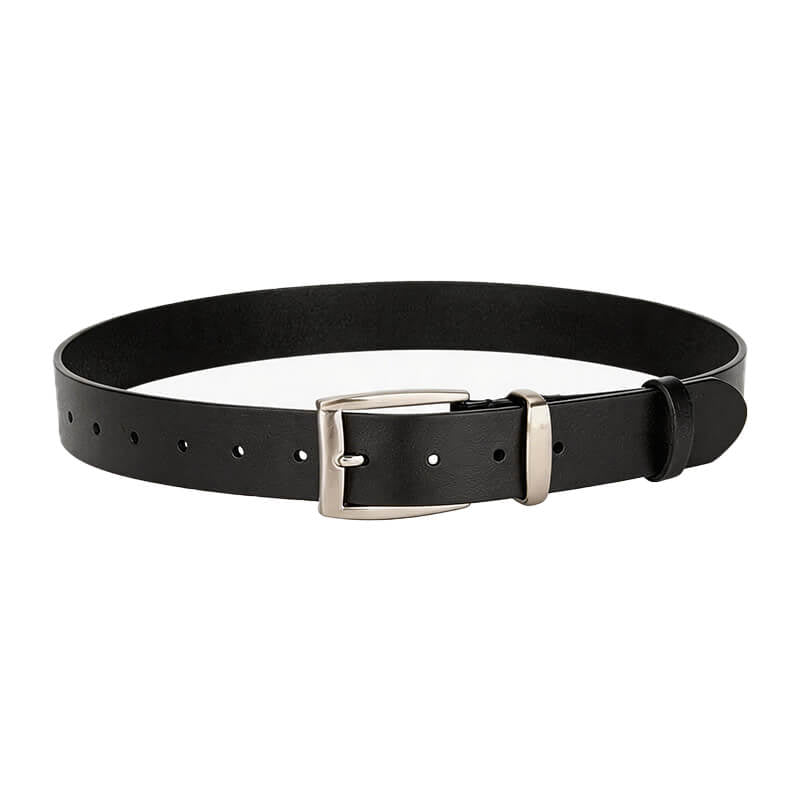 Unisex Top - Grain Cowhide Belt with Smooth Buckle – Babylon Leather - Babylon LeatherBabylon LeatherDJ05-Brown