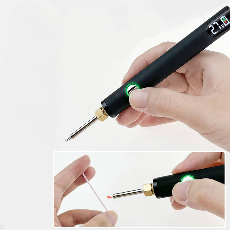 USB Portable Thread Burner Pen for Leathercraft and Cord Work – Babylon Leather - Babylon LeatherBabylon LeatherPP21-Thread Burner Set - Black
