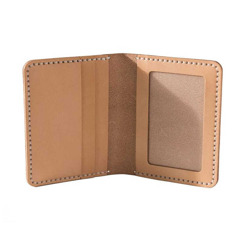 Vegetable - Tanned Leather Card Case DIY Kit – Babylon Leather - Babylon LeatherBabylon LeatherLZ55-Green-Fog Wax Leather