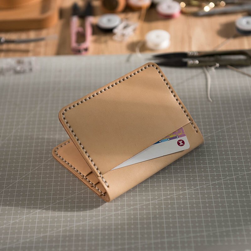Vegetable - Tanned Leather Card Case DIY Kit – Babylon Leather - Babylon LeatherBabylon LeatherLZ55-Original-Veg Tanned Leather