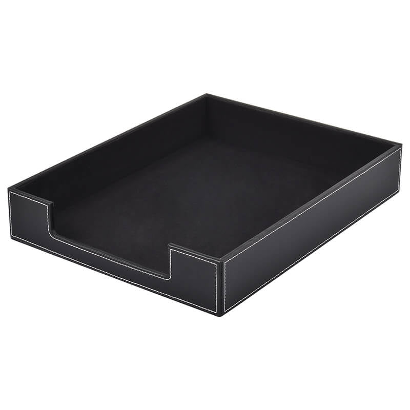 Velvet-Lined A4 Document Tray – Babylon Leather - Babylon LeatherBabylon LeatherRH01-Black