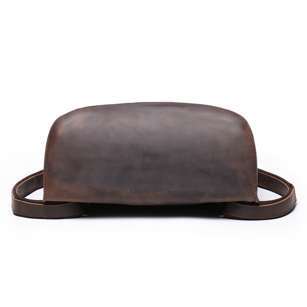 Vintage Top - Grain Leather Tote Backpack – Babylon Leather - Babylon LeatherBabylon LeatherLJ112-Dark Brown