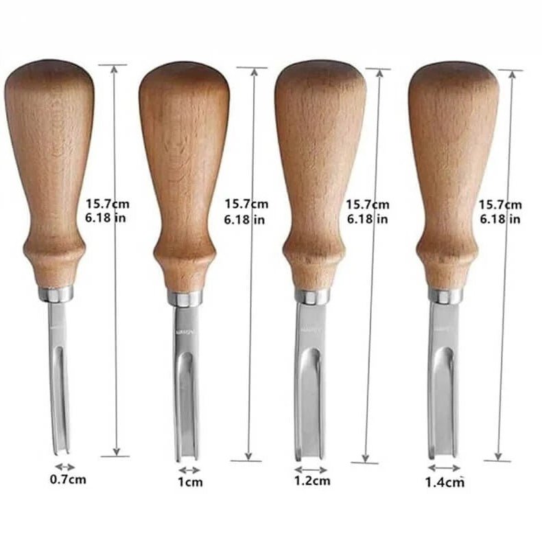 Wide Edge Skiver D2 Tool Steel for Leather Thinning – Babylon Leather - Babylon LeatherBabylon LeatherXH26-4mm