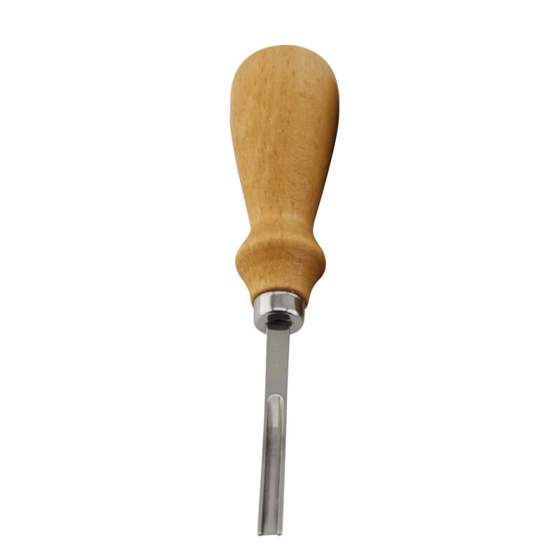 Wide Leather Skiving Shovel High Carbon Steel & Wood – Babylon Leather - Babylon LeatherBabylon LeatherXH47-4mm