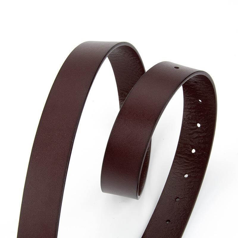 Women's Cowhide Leather Belt with Classic Buckle – Babylon Leather - Babylon LeatherBabylon LeatherDJ03-Brown