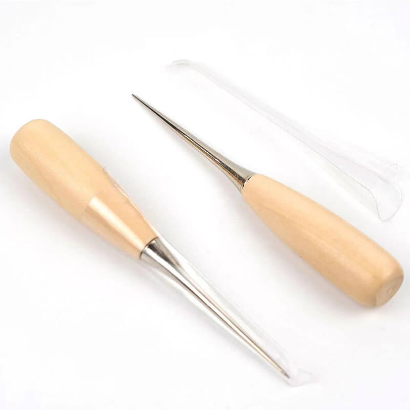 Wooden Handle Leather Awl with Protective Sheath – Babylon Leather - Babylon LeatherBabylon LeatherXH50-Leather Awl