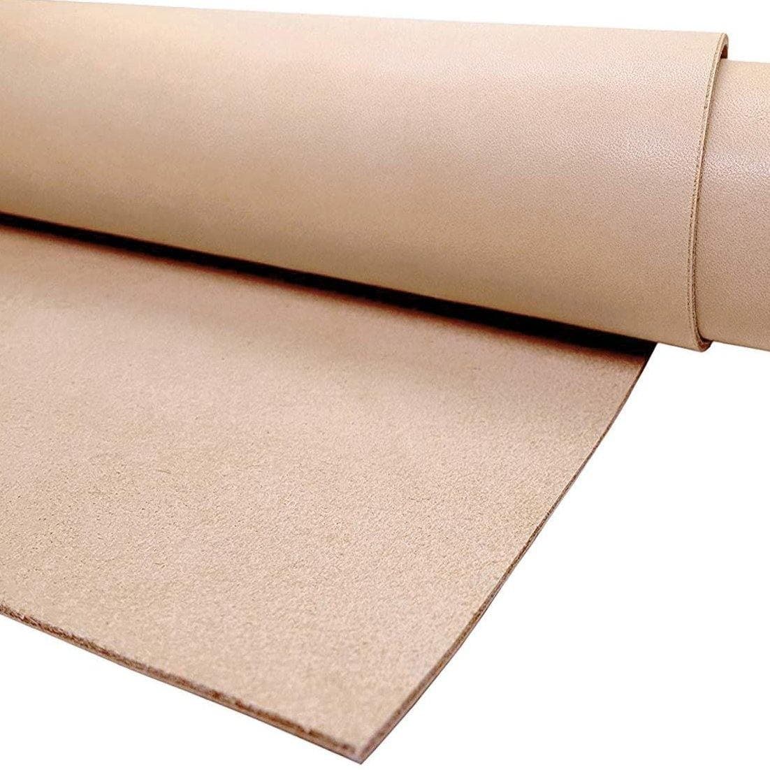 4mm Italian Vegetable Tanned Leather Natural Full Grain Genuine Cowhide Top Class Vegetable Tanned Embossed Cow Leather ™ - Babylon Leatherleatherjiaoxu