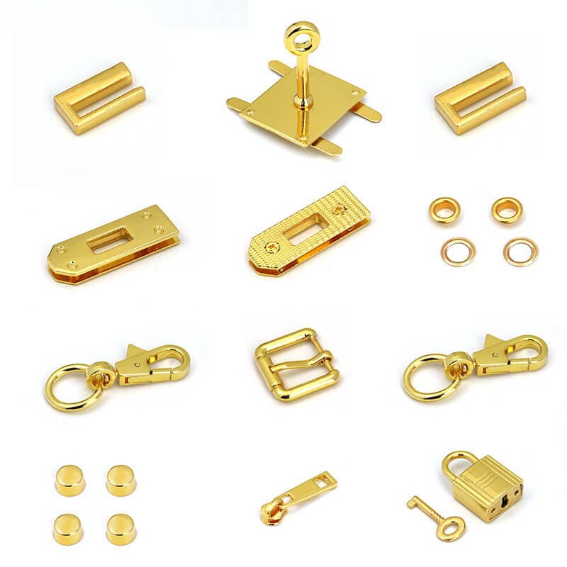 Birkin Tote Bag Hardware Set Gold/Sliver Large/Small
