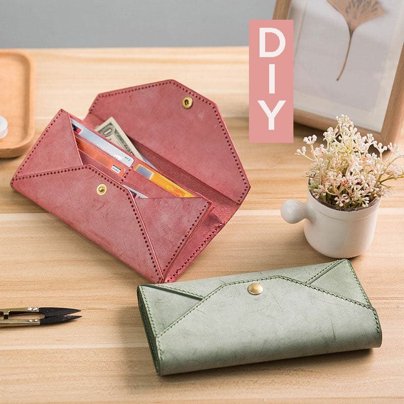 DIY Leather Wallet Kit Father's Gift