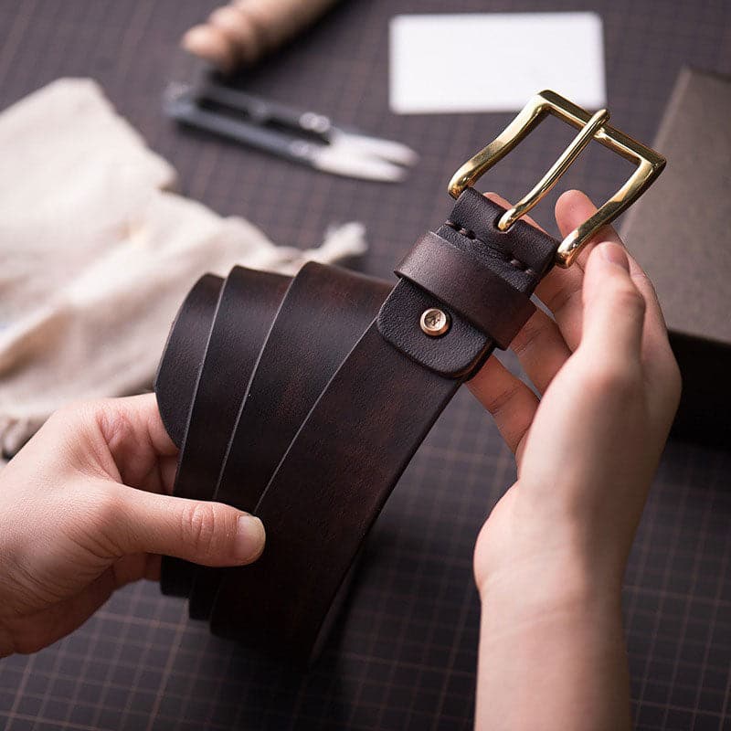 Leather Belt Making Kit, DIY Projects For Guys