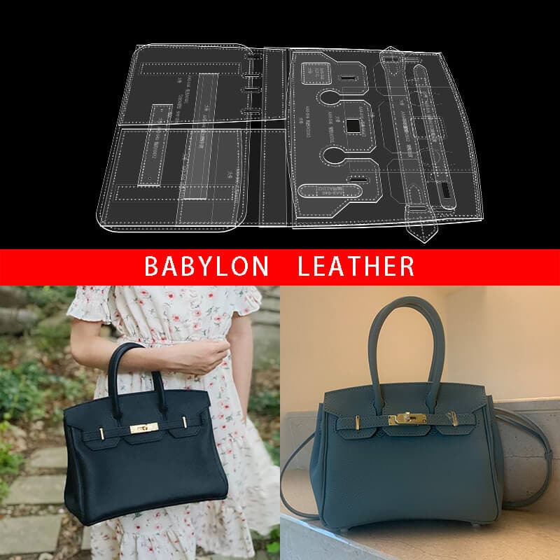 BABYLON™ Birkin Bag Leather Making Pattern AAB-846
