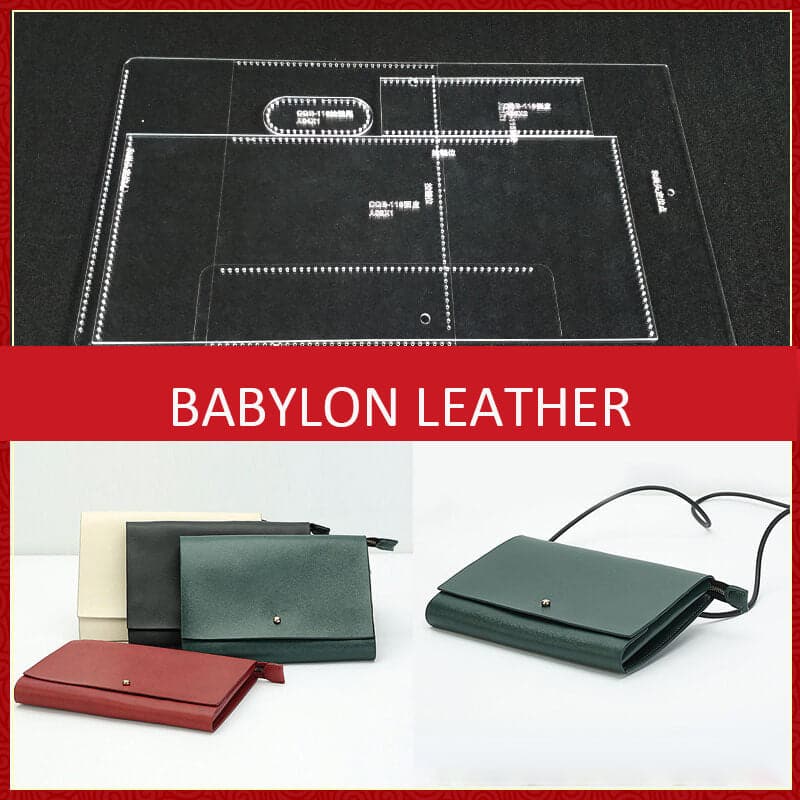 BABYLON™ Pattern Leather Working Template CQB-116 - Babylon LeatherBabylon LeatherCQB-116-Kraft Board