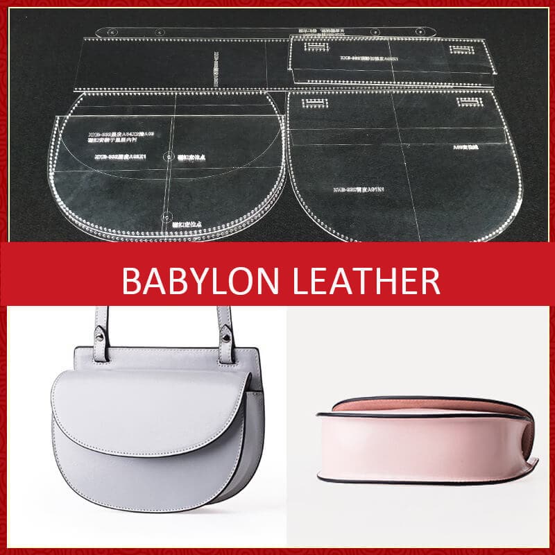 BABYLON™ Pattern Leather Working Template XKB-333 - Babylon LeatherBabylon LeatherXKB-333-Kraft Board