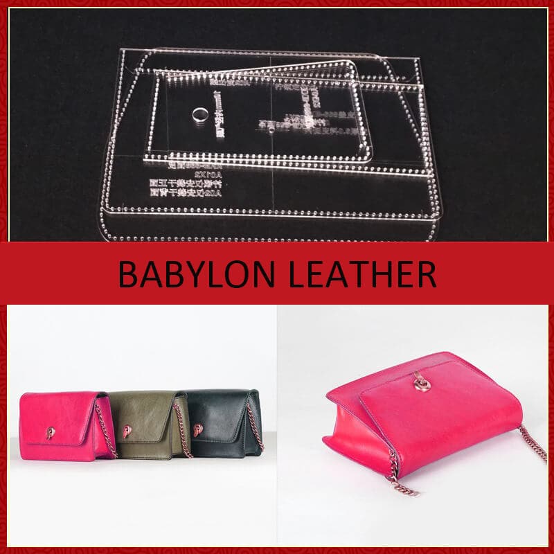 BABYLON™ Pattern Leather Working Template XKB-668 - Babylon LeatherBabylon LeatherXKB-668-Kraft Board