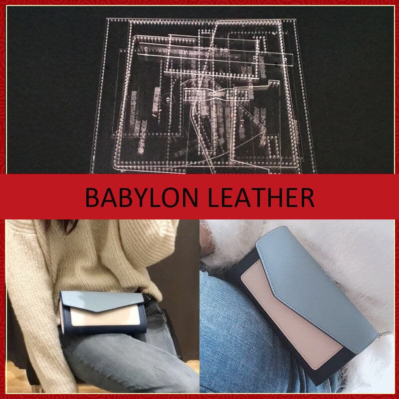 BABYLON™ Pattern Leather Working Template XKB-714 - Babylon LeatherBabylon LeatherXKB-714-Kraft Board